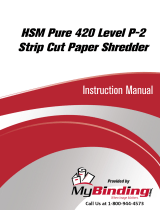 MyBinding HSM Pure 420 Uživatelský manuál