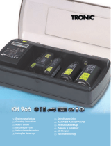 TRONIC KH 966 UNIVERSAL BATTERY CHARGER Návod k obsluze