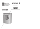 Hoover WDYN PG Uživatelský manuál
