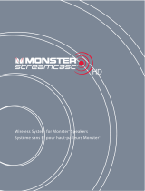 Monster Monster Streamcast HD Uživatelský manuál