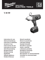 Milwaukee V 28 IW Instructions For Use Manual