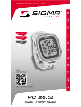 Sigma PC 26.14 Rychlý návod