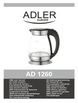 Adler AD 1260 Operativní instrukce