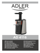 Adler AD 4116 Operativní instrukce