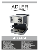 Adler AD 4404 Operativní instrukce