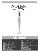 Adler AD 4609 Operativní instrukce