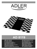 Adler AD 8119 Operativní instrukce
