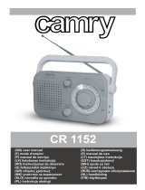 Camry CR 1152 Operativní instrukce