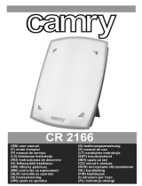 Camry CR 2166 Operativní instrukce