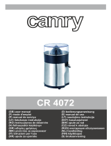 Camry CR 4072 Operativní instrukce