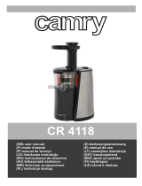 Camry CR 4118 Operativní instrukce