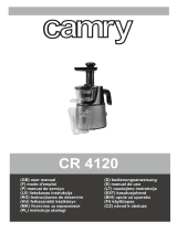 Camry CR 4120 Operativní instrukce