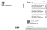 Sony DSC-RX10M3 Cyber-shot Návod k obsluze