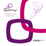 Quinny zapp xtra Instructions For Use & Warranty