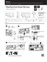 Eaton FlexiTech Exit Dual CGLine+ Uživatelský manuál