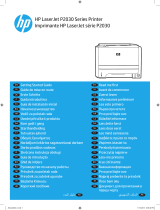 HP LaserJet P2030 Series Uživatelský manuál