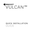 ROCCAT Vulcan Pro Stručný návod k obsluze