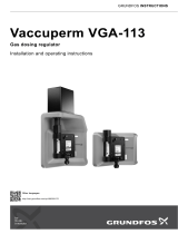 Grundfos VGA-113 Installation And Operating Instructions Manual