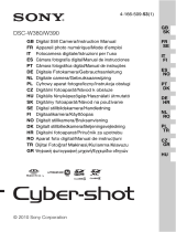 Sony Cyber-shot DSC-W360 Uživatelský manuál