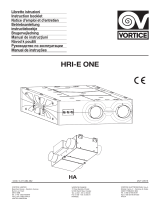 Vortex HRI-E ONE Operativní instrukce