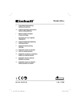 EINHELL Expert TE-SC 570 L Uživatelský manuál