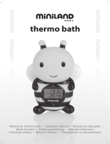 Miniland Baby thermo bath Uživatelský manuál