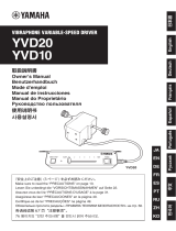 Yamaha YVD10 Návod k obsluze