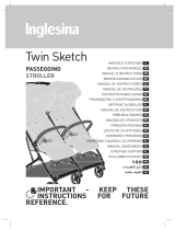 mothercare Inglesina Sketch Twin Stroller 0716918 Uživatelská příručka