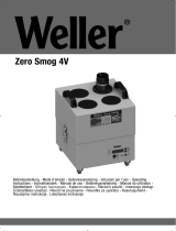 Weller Zero Smog 4V Operating Instructions Manual
