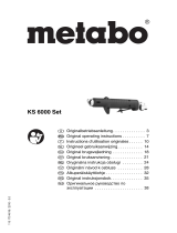 Metabo FP 8500 Operativní instrukce