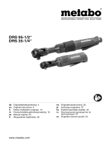 Metabo DRS 35-1/4" Operativní instrukce