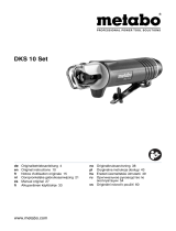 Metabo DKS 10 Set Operativní instrukce