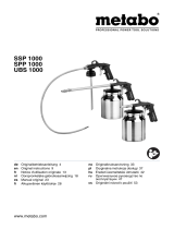 Metabo SPP 1000 Operativní instrukce