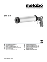 Metabo DKP 310 Operativní instrukce