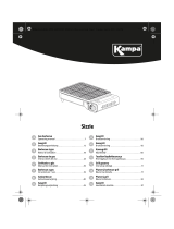 Dometic Kampa Sizzle Operativní instrukce