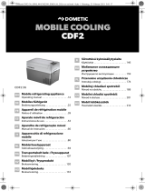 Dometic CDF2 36 CoolFreeze Mobile Compressor Icebox and Freezer Uživatelský manuál