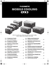 Dometic CFX3 25, CFX3 35, CFX3 45, CFX3 55, CFX3 55IM, CFX3 75DZ,CFX3 95DZ, CFX3 100 Uživatelský manuál