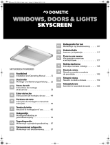Dometic Skyscreen Powered Operativní instrukce