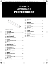 Dometic PR2000, PR2500 Awnings Perfectroof instalační příručka