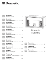 Dometic TEC40D Autostart Operativní instrukce