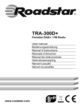 Roadstar TRA-300D+/BK Uživatelský manuál