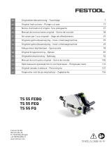 Festool TS 55 FQ-Plus Operativní instrukce