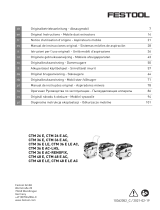 Festool CTM 36 E AC RENOFIX Operativní instrukce