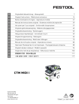 Festool CTM MIDI I Operativní instrukce