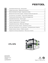 Festool CTL SYS Operativní instrukce