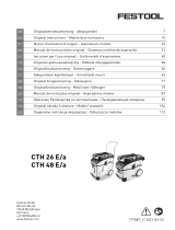 Festool CTH 26 E / a Operativní instrukce