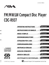 Aiwa CDC-R937 Operating Instructions Manual