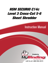 MyBinding HSM HSM2250 Uživatelský manuál