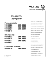 Varian TV 701 Uživatelský manuál