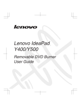 Lenovo IdeaPad Y400 Uživatelský manuál